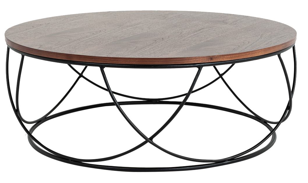 Coffee Table - Brown and Black - CCT-6019
