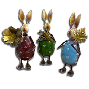 3 Colourful Bunny Set - CJG3008