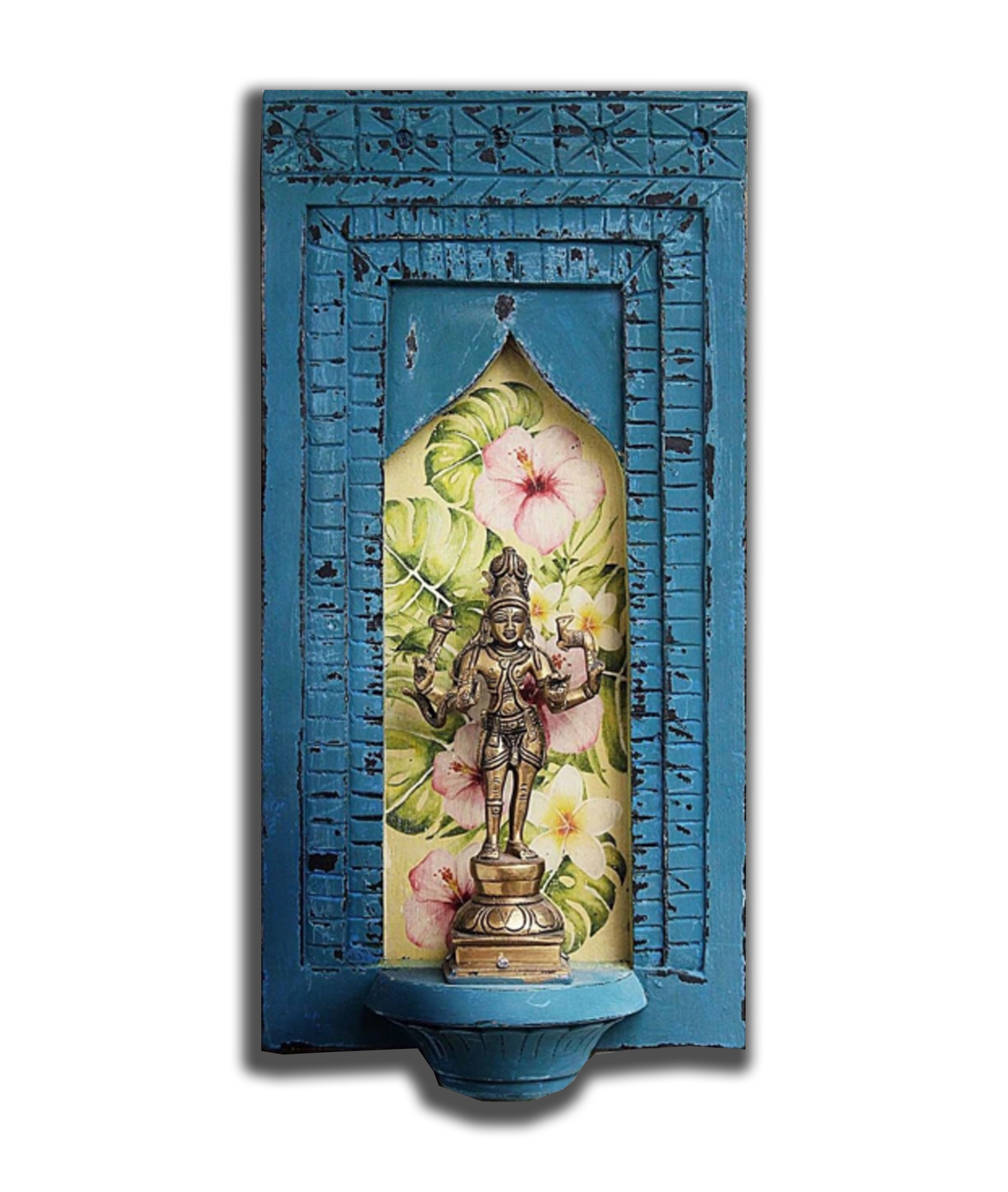 Glimps of Art (Jharokha) - BLUE - Size :13*7*3
