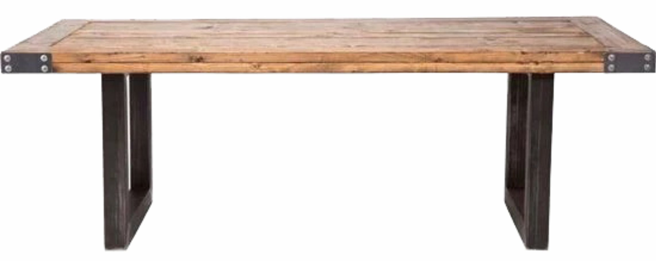 Dining Table - Natural on Wood and Black - DT-7084