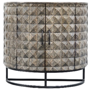 Side Board - Grey and Black - SB-1211
